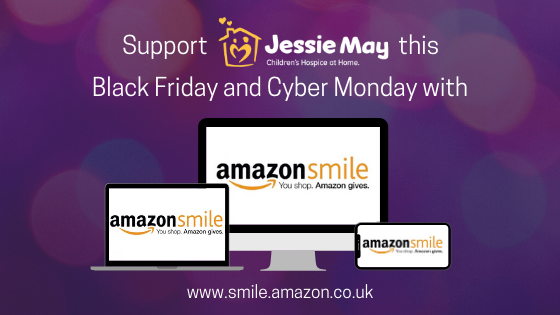 Support Jessie May this Black Friday and Cyber Monday with AmazonSmile