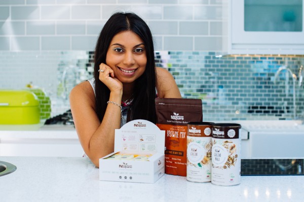 Jessie May ambassador, Julianne Ponan and some of her Creative Nature treats
