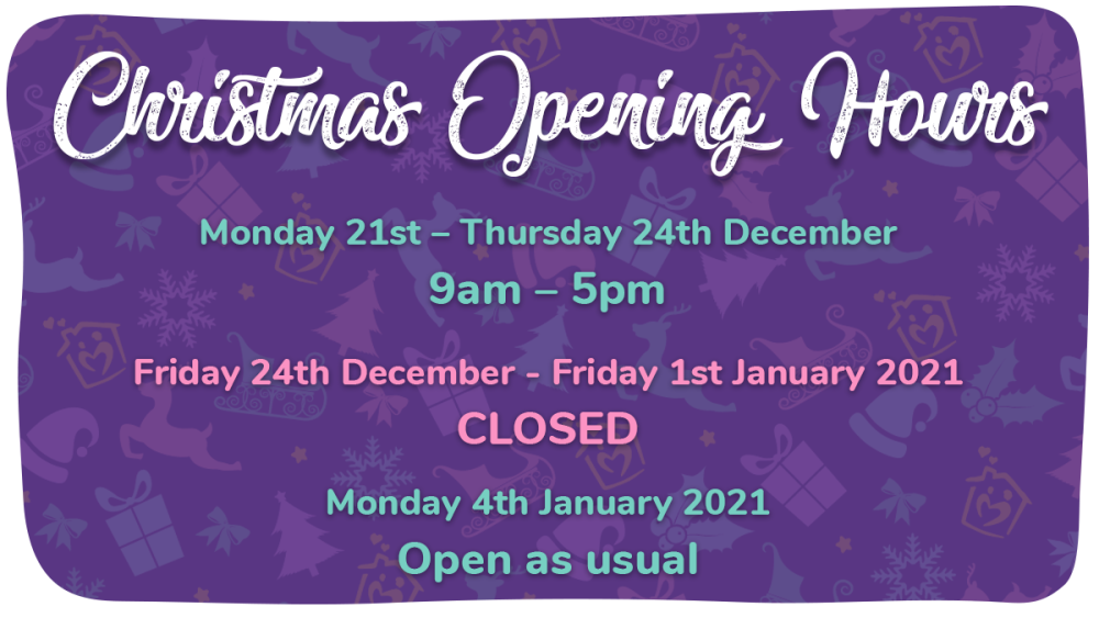 Christmas Opening Hours 2021