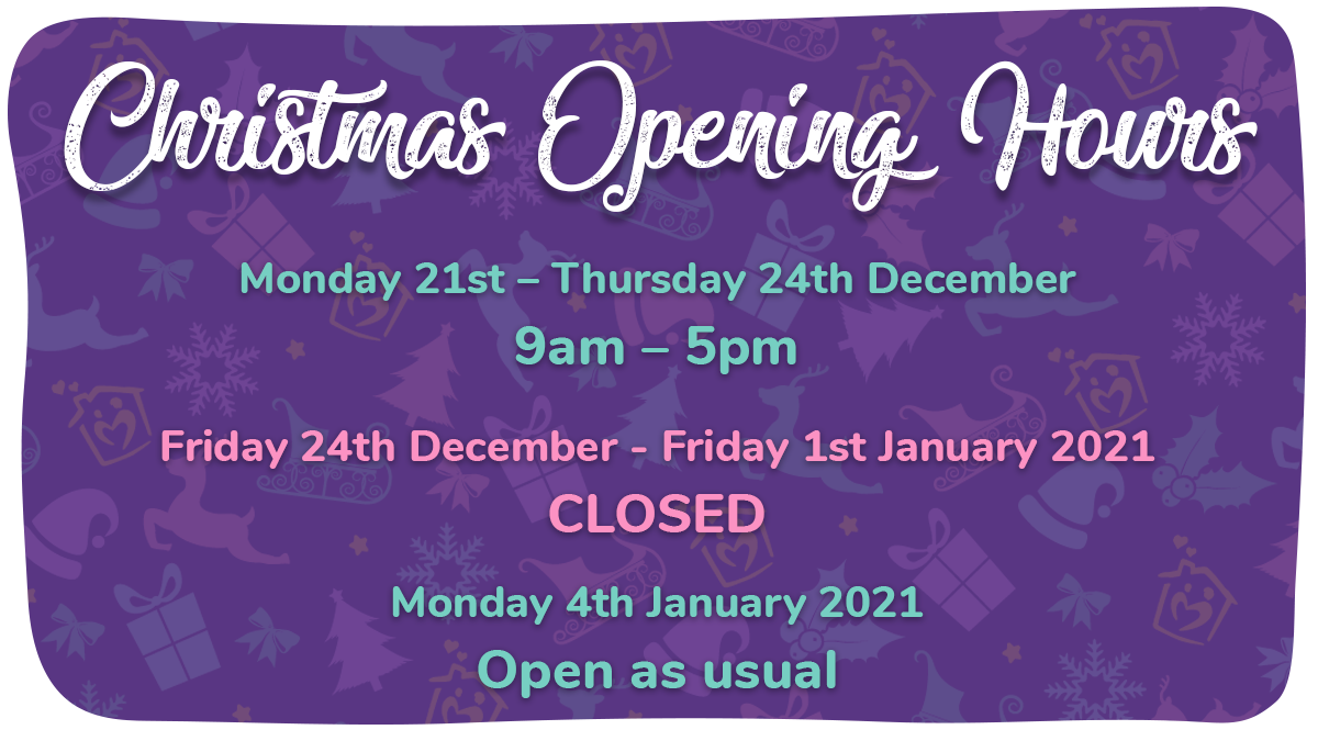 Christmas Opening Hours 2021