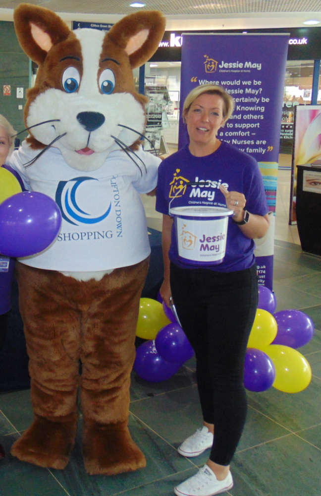 Clifton Down Shopping Centre's, Charlotte Jarrett is taking on the London to Paris Cycle Ride